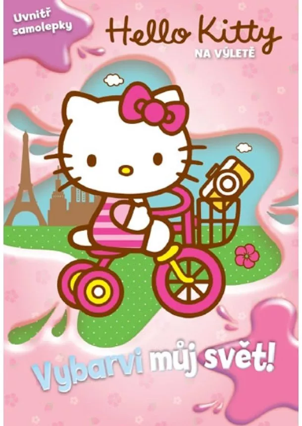 Sanrio - Hello Kitty na výletě - Vybarvi můj svět! + samolepky