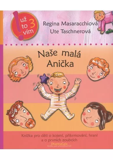 Nase mala Anicka - Knizka pro deti o kojeni, prikrmovani, hrani a o prvnich zoubcich