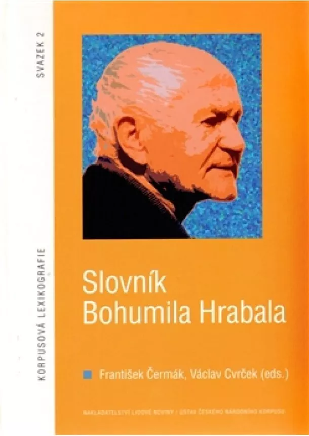 Václav Cvrček, František Čermák - Slovník Bohumila Hrabala + CD - 1xaudio na cd, 1xkniha