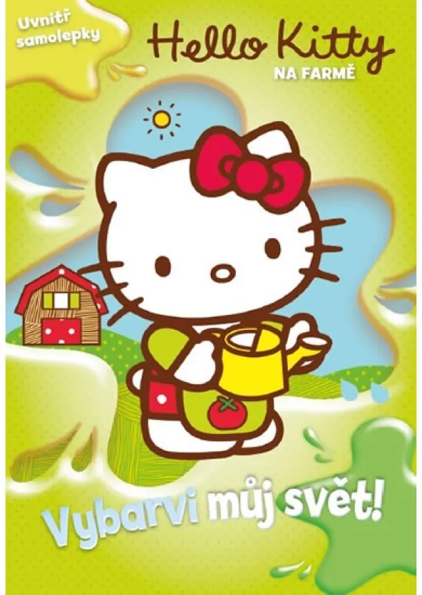 Sanrio - Hello Kitty na farmě - Vybarvi můj svět! + samolepky