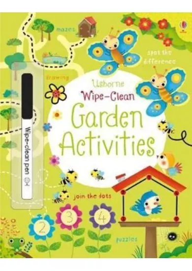 Wipe- Clean Garden Activities