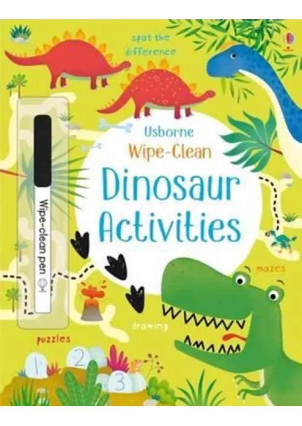 Kirsteen Robson - Wip-Clean Dinosaur Activities