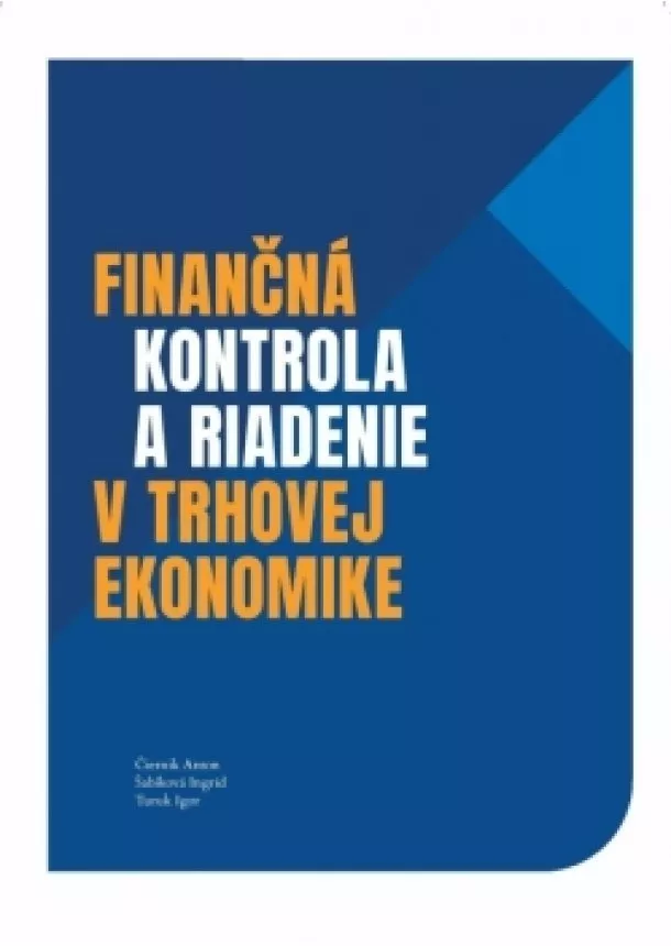 Kolektív - Finančná kontrola a riadenie v trhovej ekonomike