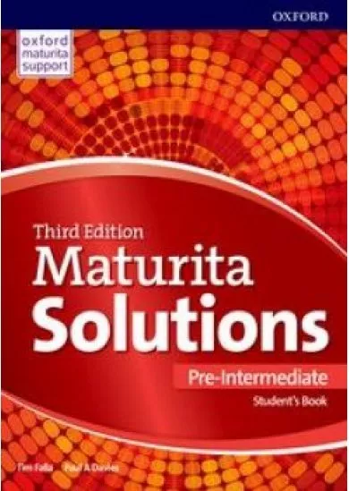 Solutions Maturita 2 Pre-Intermediate Student`s Book - Third Edition 