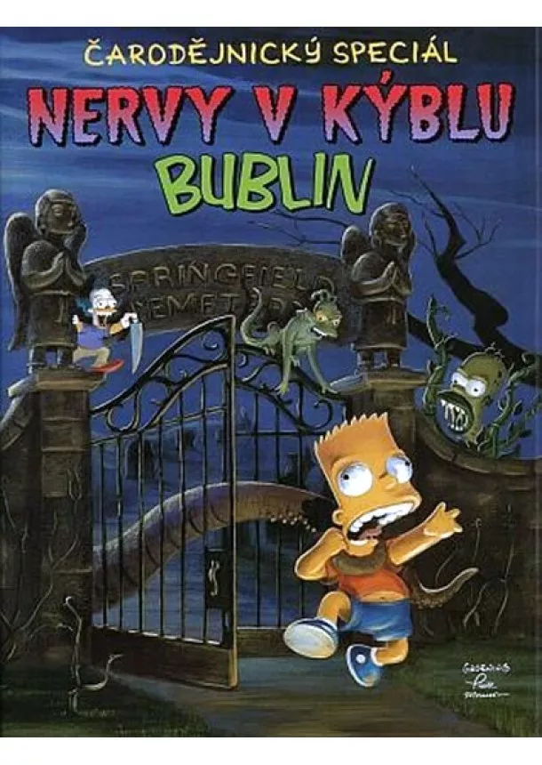 Matt Groening, Peter Bagge, Evan Dorkin - Simpsonovi Nervy v kýblu bublin