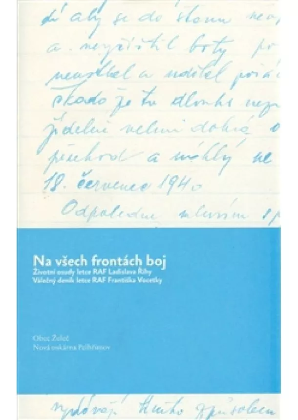 Ladislav Říha - Na všech frontách boj - Životní osudy letce RAF Ladislava Říhy, Válečný deník letce RAF Františka Vocetky