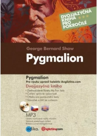 Pygmalion   /Dvojjazyčná kniha + CD/