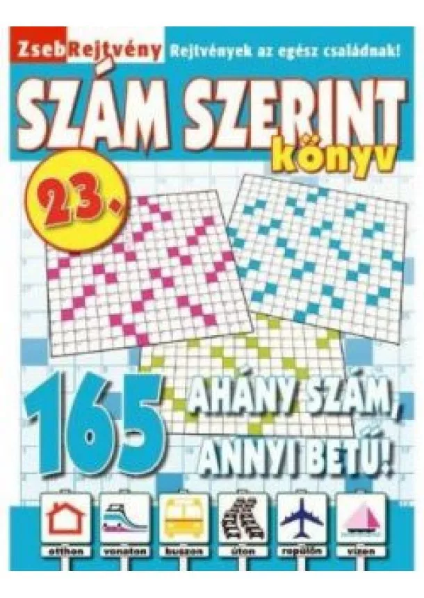 Zsebrejtvény Szám szerint könyv 23