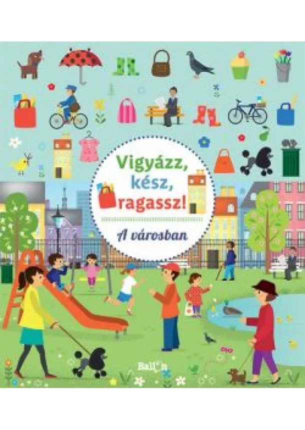 Foglalkoztató - Vigyázz, kész, ragassz! - A városban