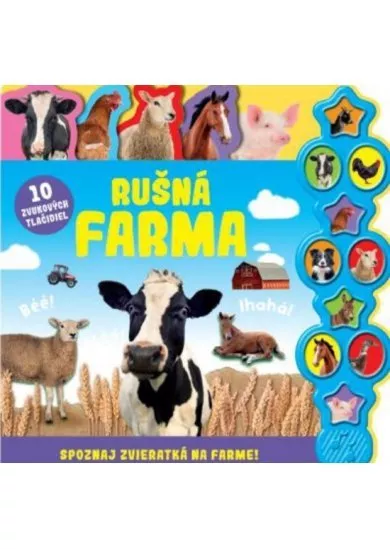 Rušná farma - 10 zvukových tlačidiel