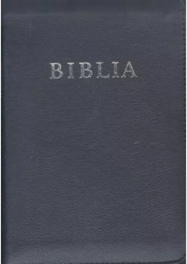 Biblia - Biblia /Revideált, új fordítású /bőr, zipzáras (2014-es)