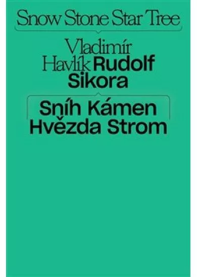 Sníh, kámen, hvězda, strom