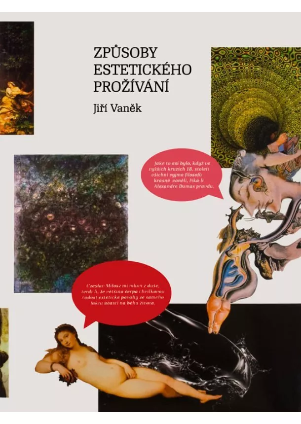 Jiří Vaněk  - Způsoby estetického prožívání