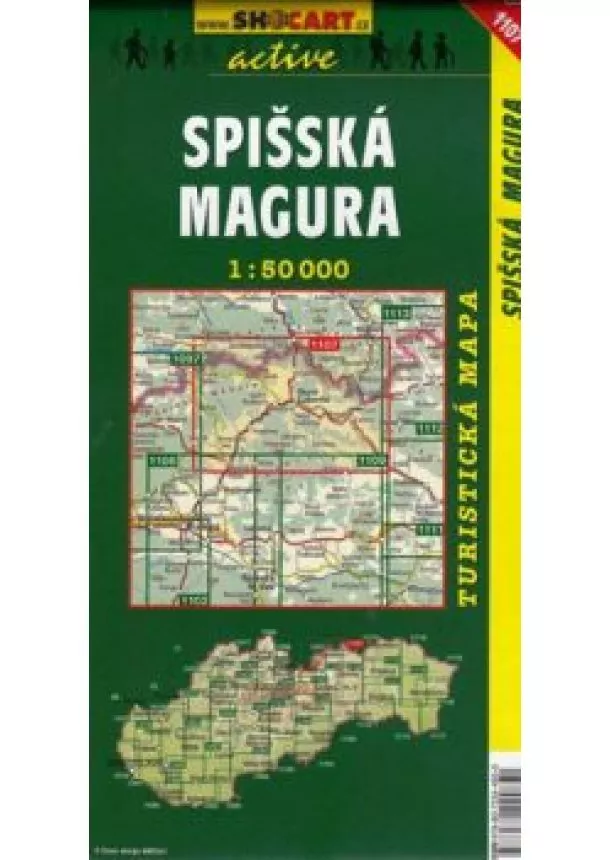 Spišská Magura 1:50 000 tmč 1107