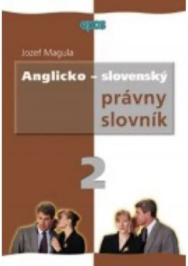 Jozef Magula - Anglicko - slovenský právny slovník 2