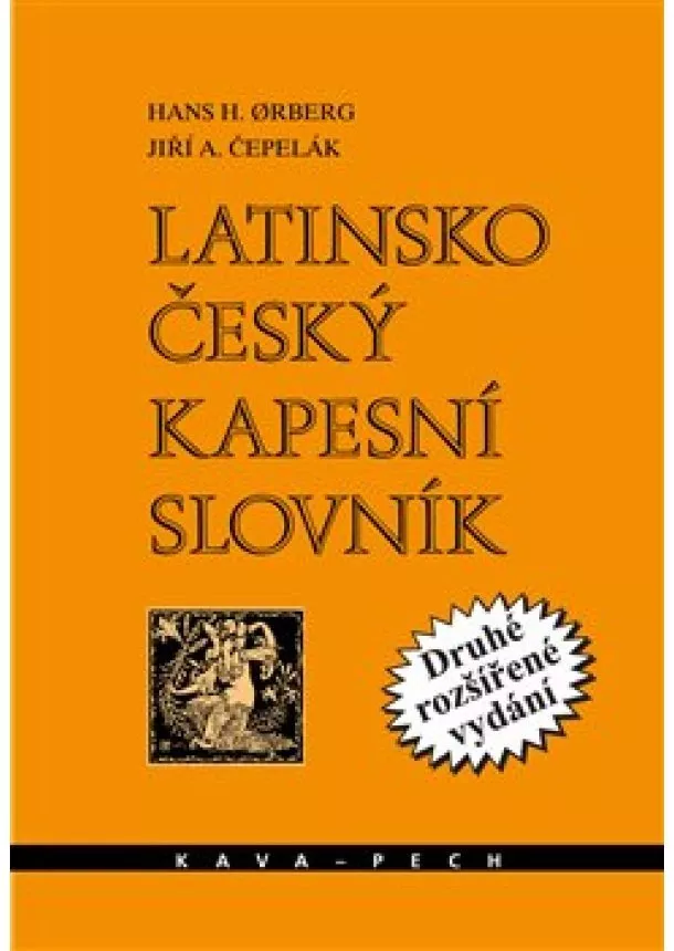 Jiří A. Čepelák, Hans H. Orberg - Latinsko-český kapesní slovník (druhé rozšířené vydání)