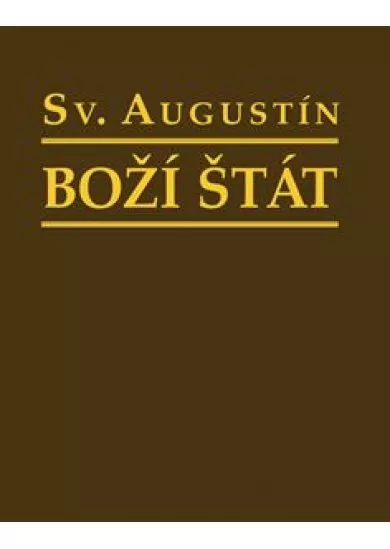 Boží štát (3.vydanie)