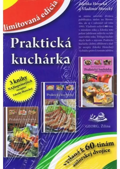 Praktická kuchárka – sada 3 kníh