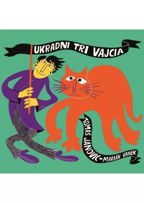 Tomáš Janovic, Marián Vanek - Ukradni tri vajcia (audiokniha na CD)