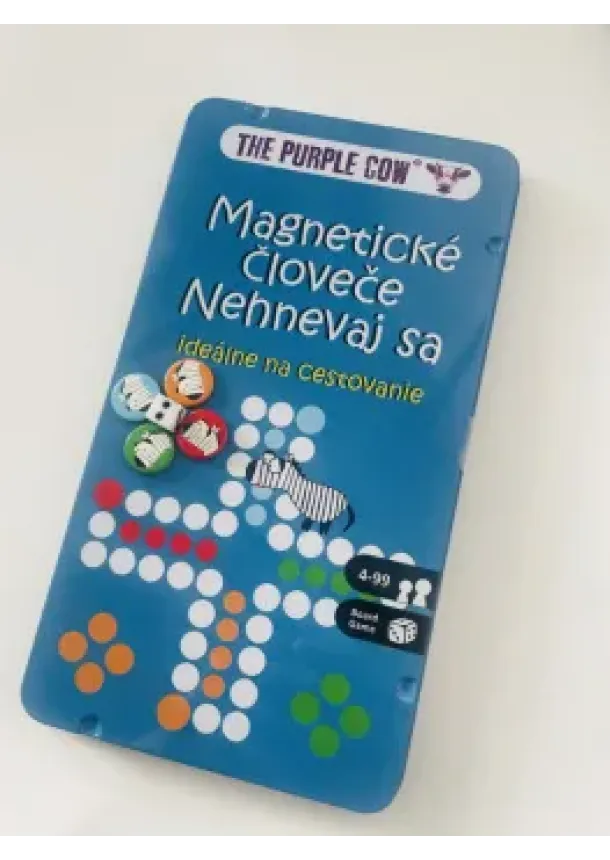 The Purple Cow - Magnetické Človeče Nehnevaj sa - ideálne na cestovanie