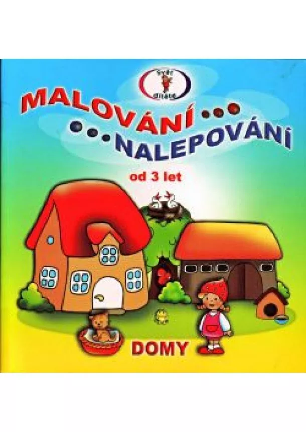 Joanna Myjak - Domy - Malování...nalepování 