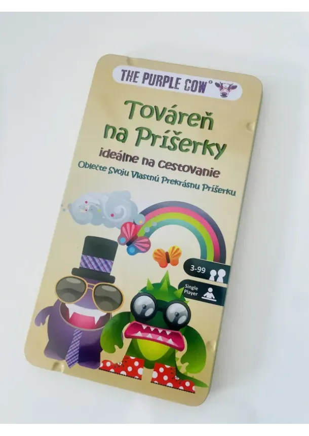 The Purple Cow - Továreň na Príšerky – Obleč si svoju prekrásnu príšerku - ideálne na cestovanie