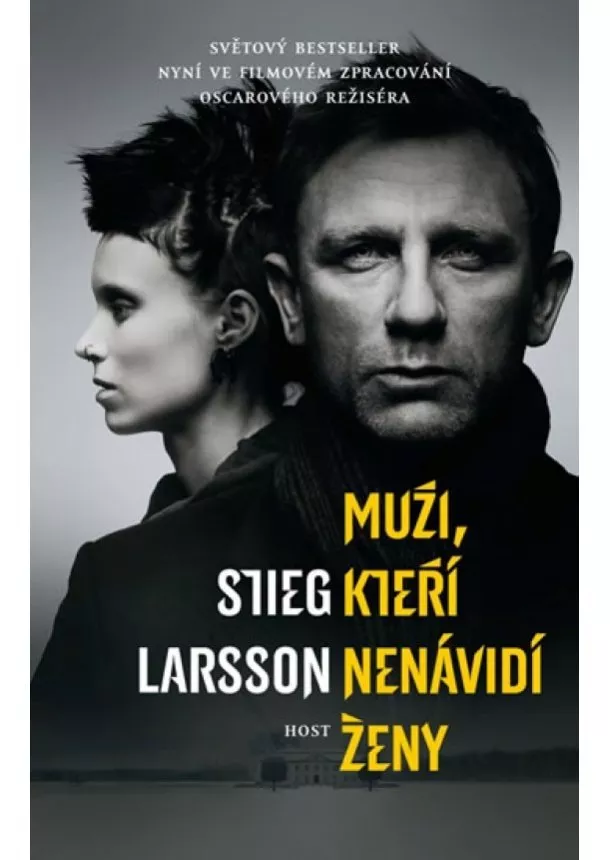 Stieg Larsson - Muži, kteří nenávidí ženy - filmová obálka (Milénium 1)