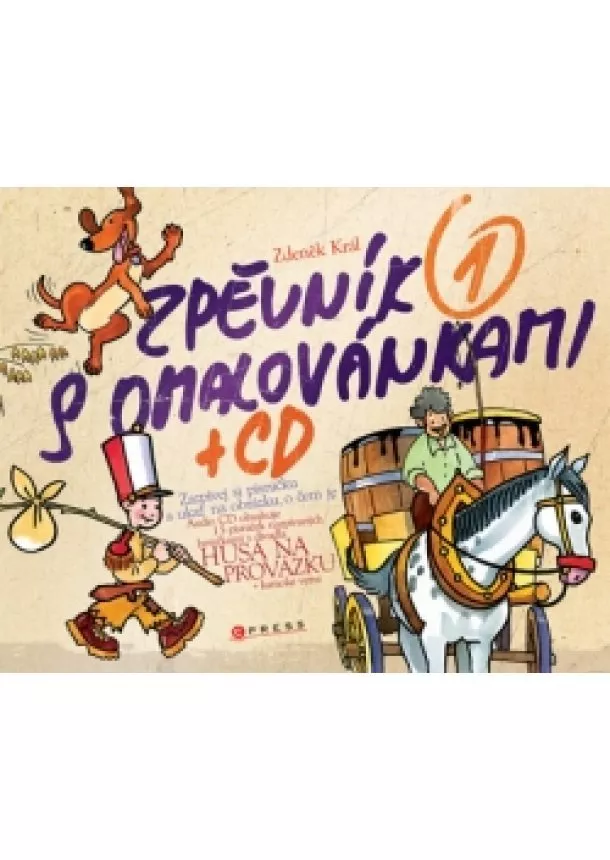 Zdeněk Král - Zpěvník s omalovánkami 1 + CD
