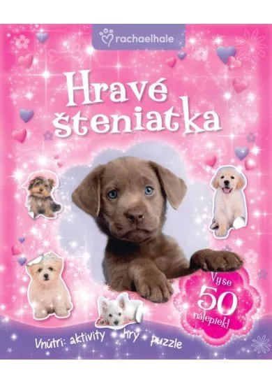 Hravé šteniatka + 50 nálepiek