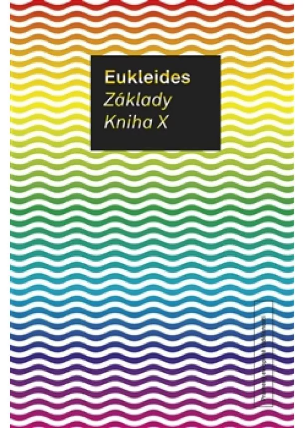 Eukleides - Základy. Kniha X