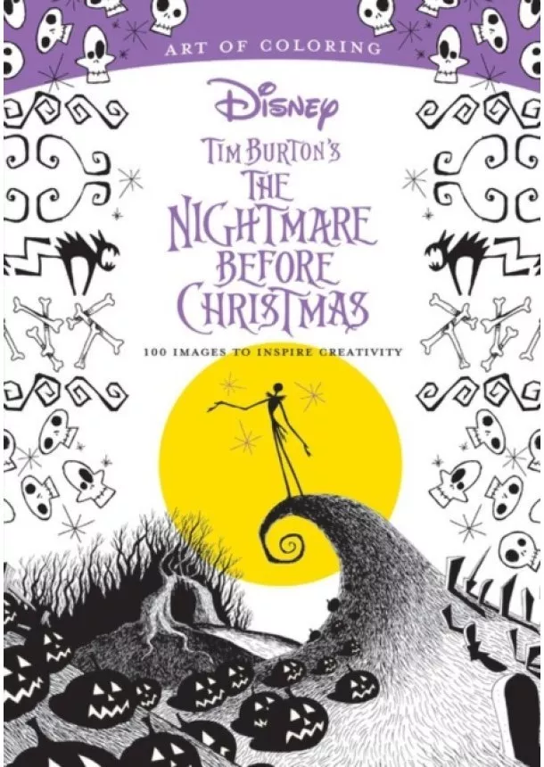  Disney Book Group - Art of Coloring: Tim Burtons The Nightmare Before Christmas