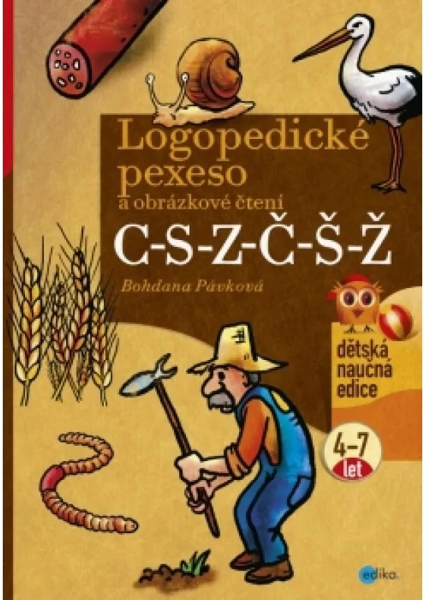 Bohdana Pávková - Logopedické pexeso a obrázkové čtení C-S-Z-Č-Š-Ž