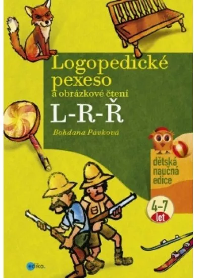 Logopedické pexeso a obrázkové čtení L-R-Ř