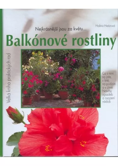 Balkónové rostliny - 3.vydání