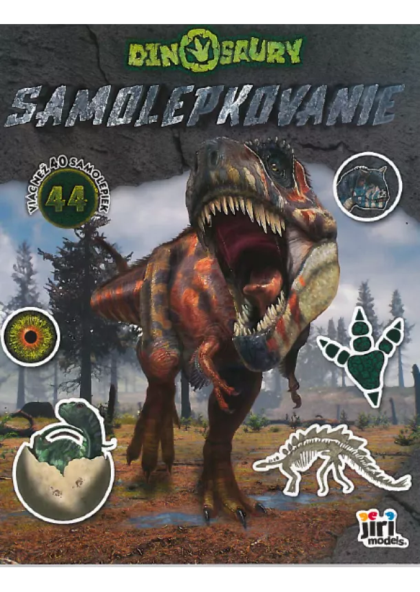 autor neuvedený - Samolepkovanie/ Dinosaury