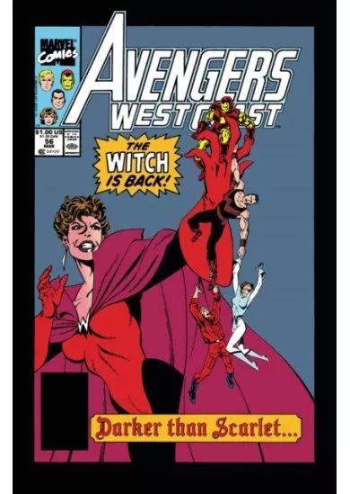 Avengers West Coast Epic Collection Darker Than Scarlet