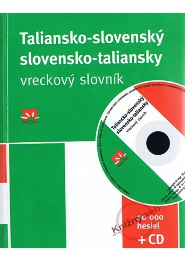 autor neuvedený - Taliansko-slovenský a slovensko-taliansky vreckový slovník + CD