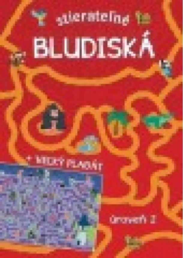 Kolektív autorov - Stierateľné bludiská (úroveň 2) + veľký plagát (SK)