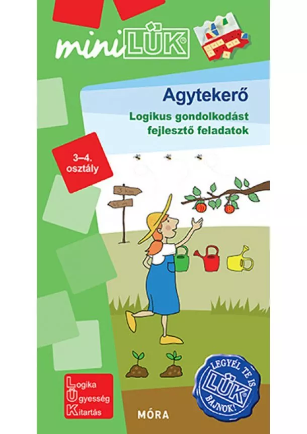 Madar Emőke - Agytekerő - Logikai gondolkodást fejlesztő feladatok 3-4. osztály - miniLÜK