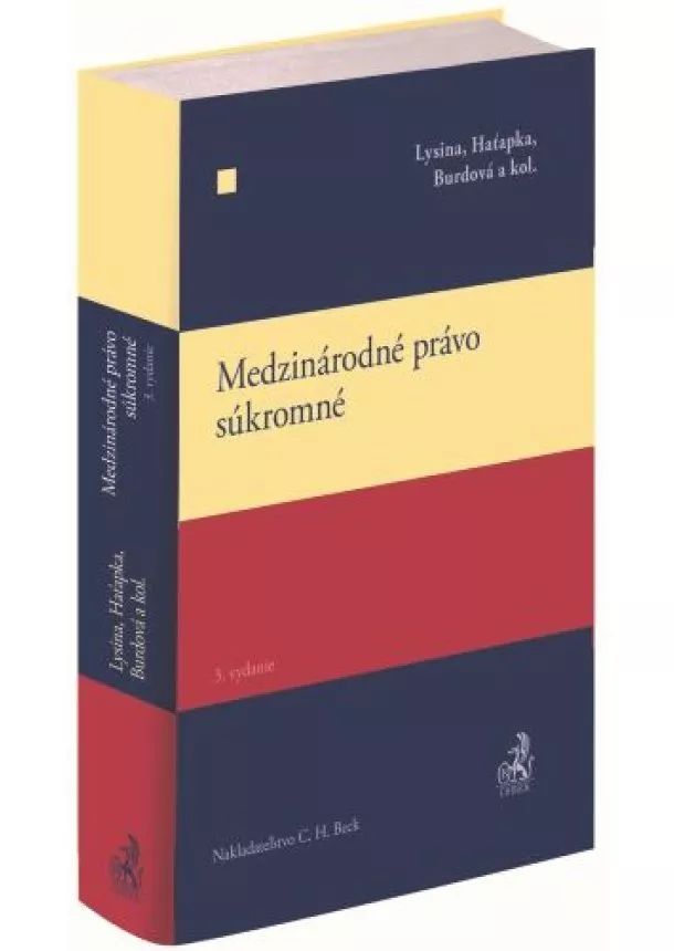 Peter Lysina, Miloš Haťapka, Katarína Burdová - Medzinárodné právo súkromné (3. vydanie)