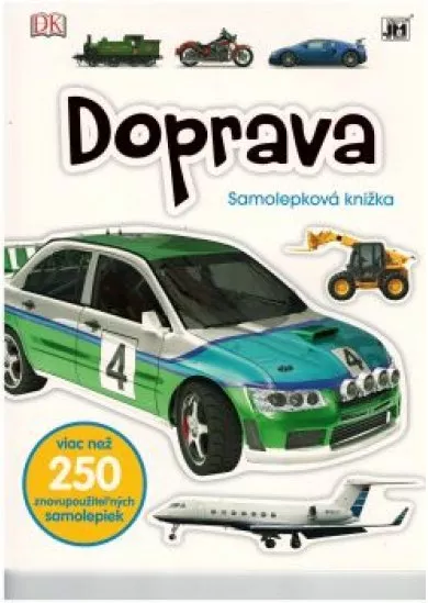 Doprava - samolepková knižka