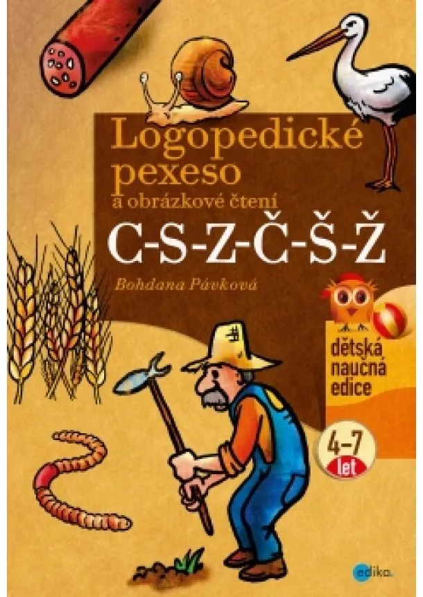 Bohdana Pávková - Logopedické pexeso a obrázkové čtení C-S-Z-Č-Š-Ž