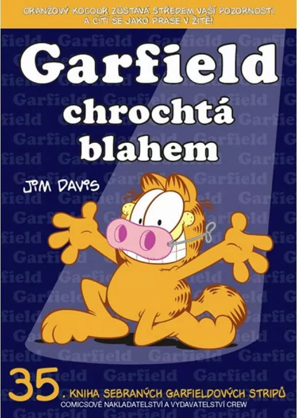 Jim Davis - Garfield chrochtá blahem - 35. kniha