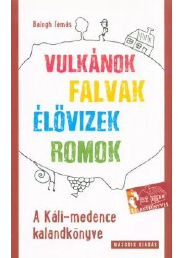 Balogh Tamás - VULKÁNOK, FALVAK, ÉLŐVIZEK, ROMOK /A KÁLI-MEDENCE KALANDKÖNYVE (2. KIADÁS)