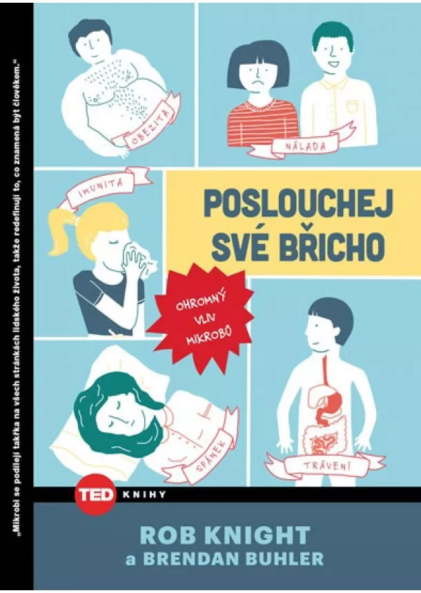 Rob Knight - TED Poslouchej své břicho