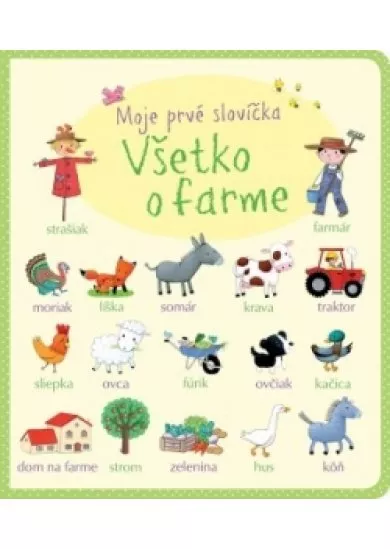 Všetko o farme-Moje prvé slovíčka