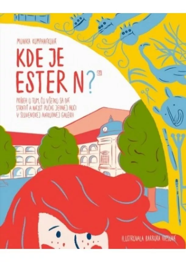 Monika Kompaníková - Kde je Ester N? - Príbeh o tom, čo všetko sa dá stratiť a nájsť počas jednej noci v Slovenskej národnej galérii