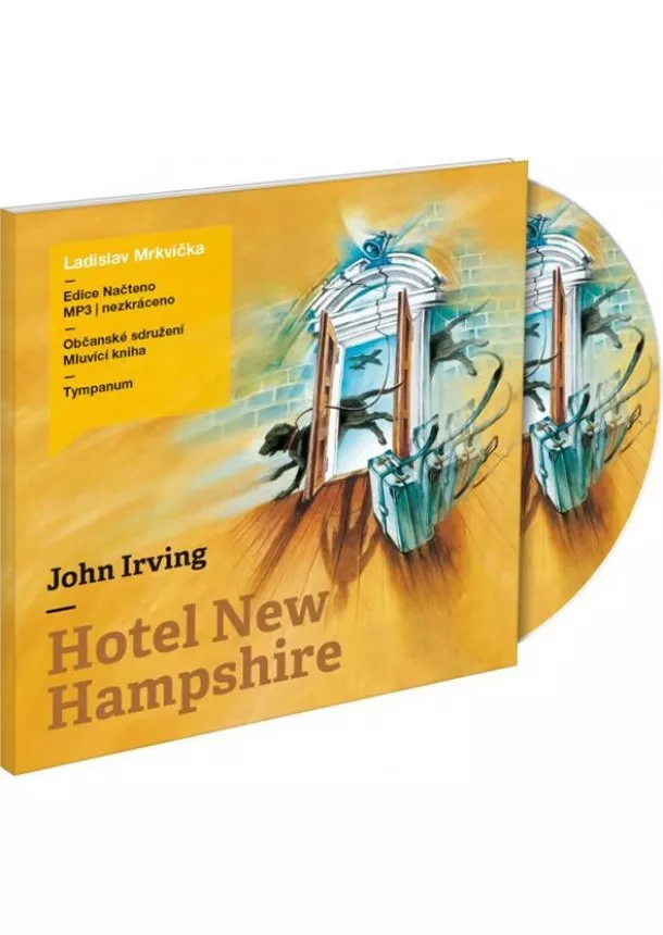 John Irving - Hotel New Hampshire - 2CD mp3 (čte Ladislav Mrkvička)