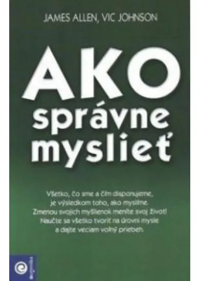 Ako správne myslieť