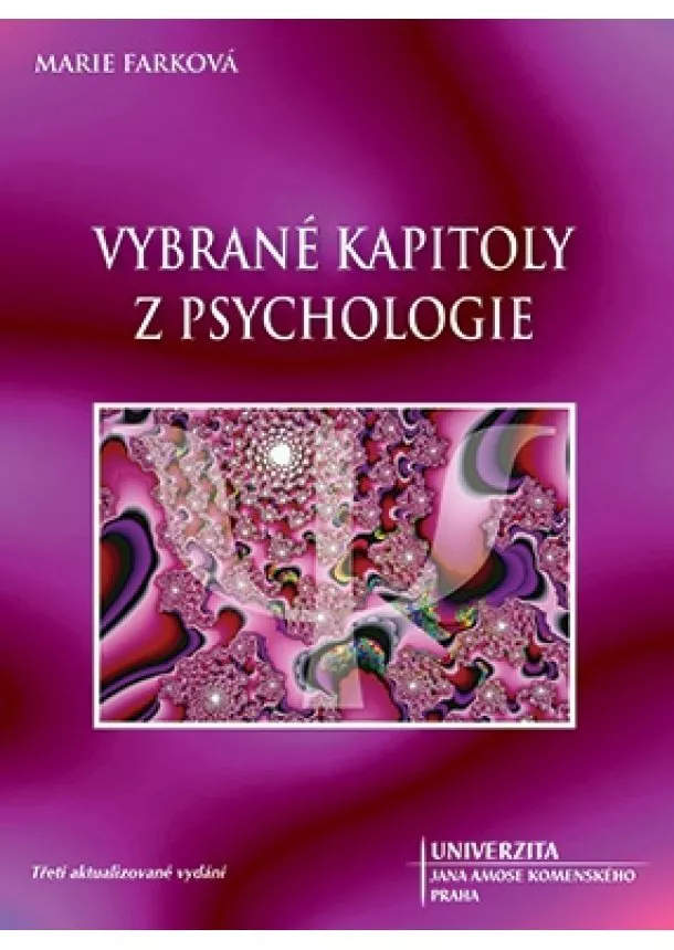 Marie Farková - Vybrané kapitoly z psychologie